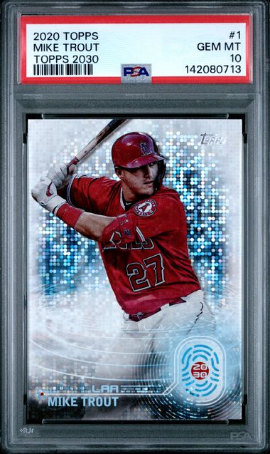 Topps Mike Trout front