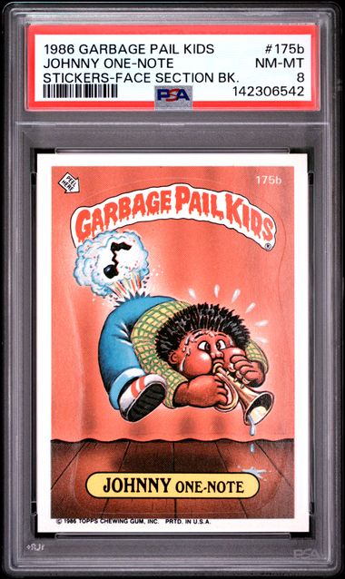Johnny Face Section PSA 8