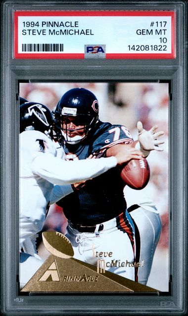 1994 Pinnacle #117 Steve McMichael front