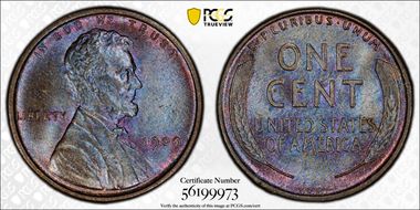 1909 VDB 1C MS64BN