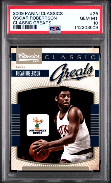 2009 Panini #25 Oscar Robertson front