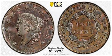 1831 1C N-12, Large Letters N1BN