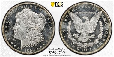 1890-CC $1 MS61PL