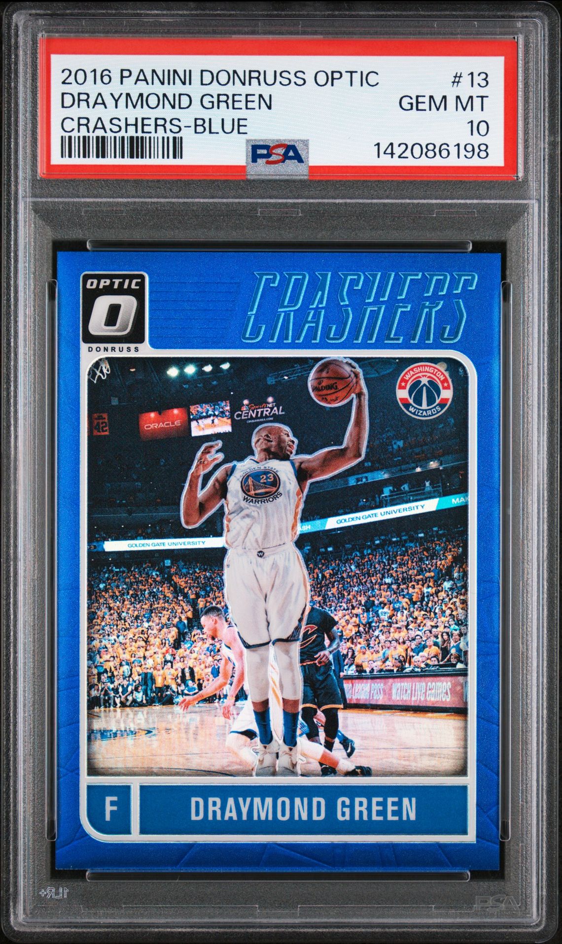 2016 Panini PANINI DONRUSS OPTIC CRASHERS BLUE #13 Draymond Green front