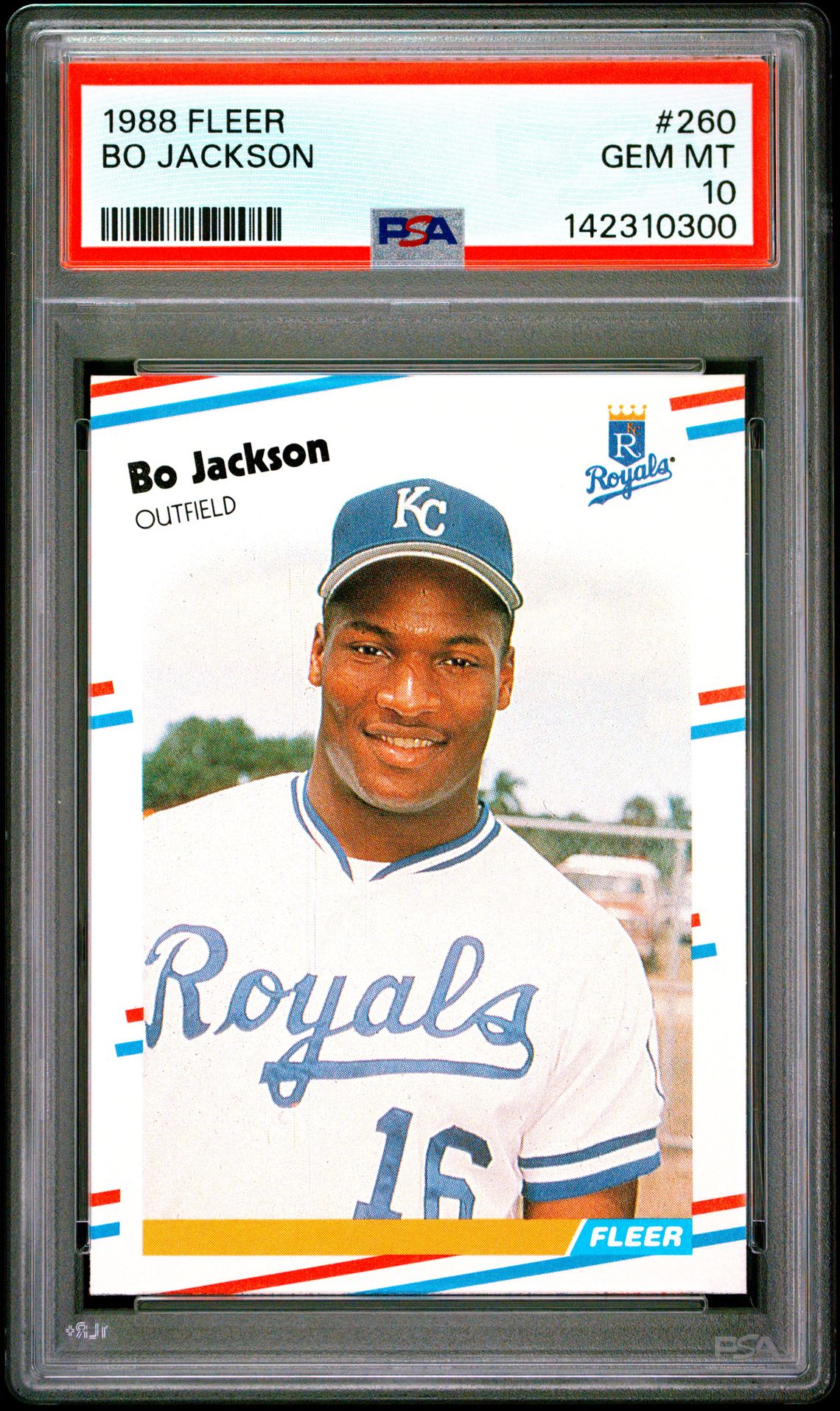 1988 Fleer FLEER #260 Bo Jackson front