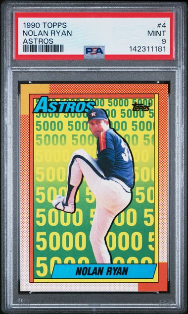 Topps Nolan Ryan front