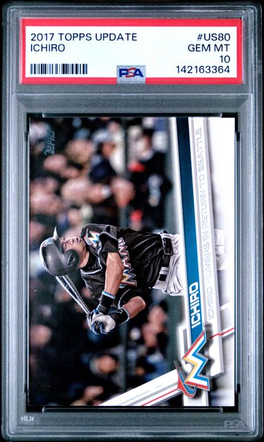 2017 Topps TOPPS UPDATE #US80 Ichiro front