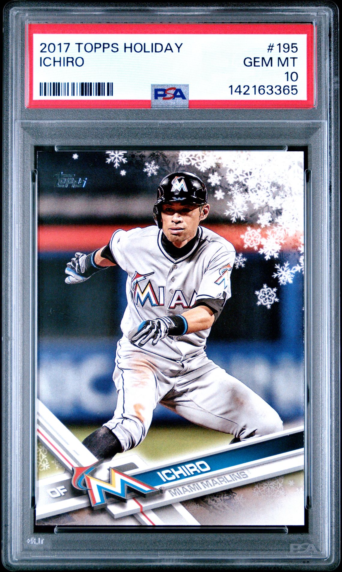 2017 Topps TOPPS HOLIDAY #195 Ichiro front