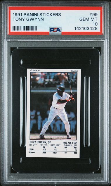Panini Tony Gwynn front