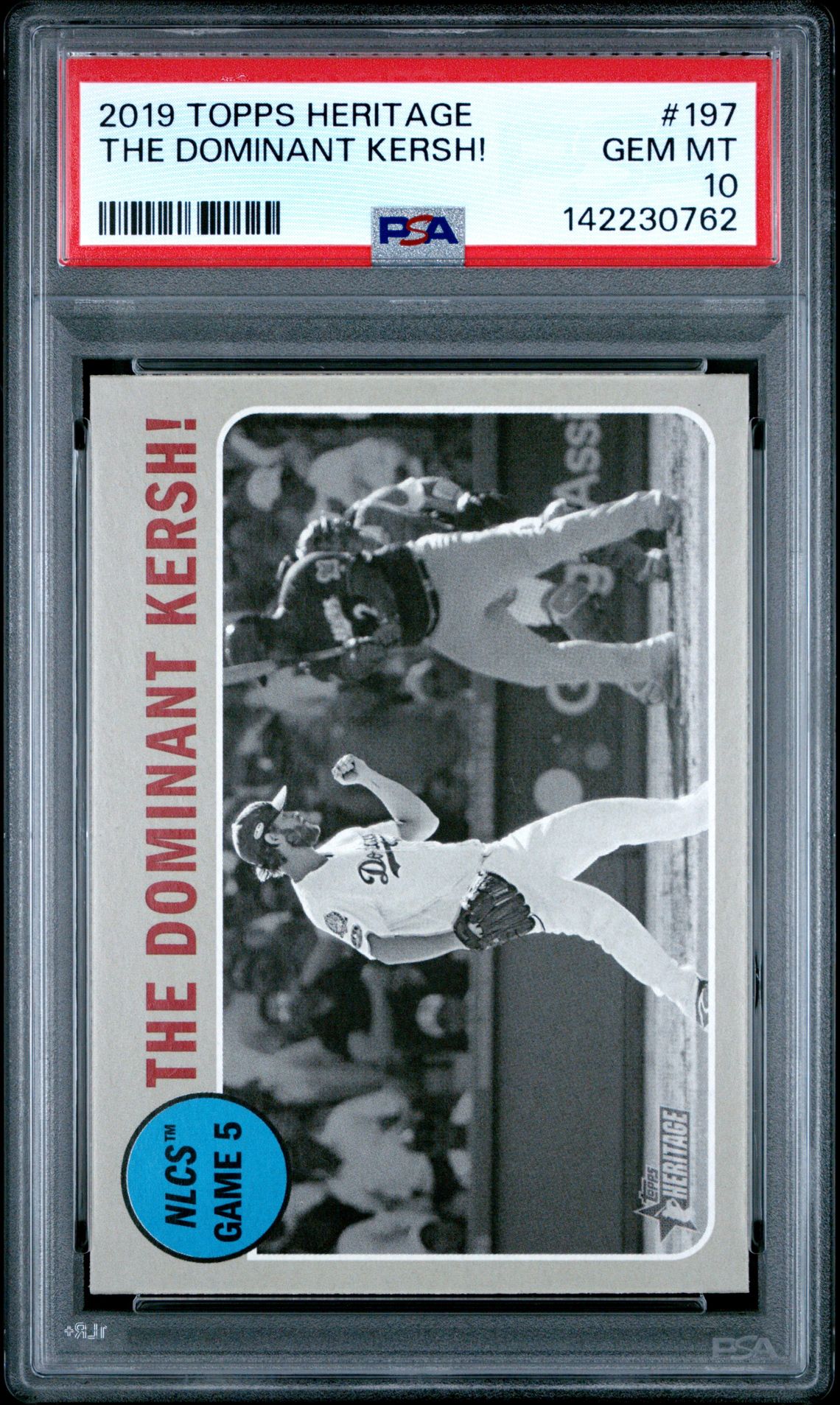 2019 Topps Heritage TOPPS HERITAGE #197 The Dominant Kersh! front
