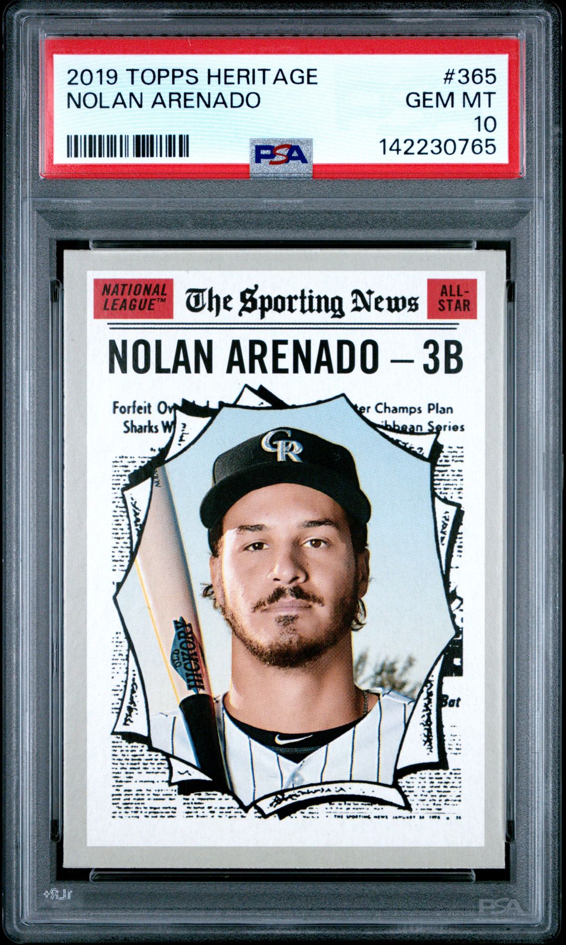 2019 Topps TOPPS HERITAGE #365 Nolan Arenado front