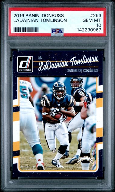 2016 Panini Donruss #253 LaDainian Tomlinson front