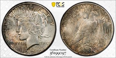 1928-S $1 MS64