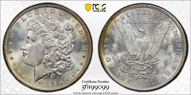 1886 $1 MS66