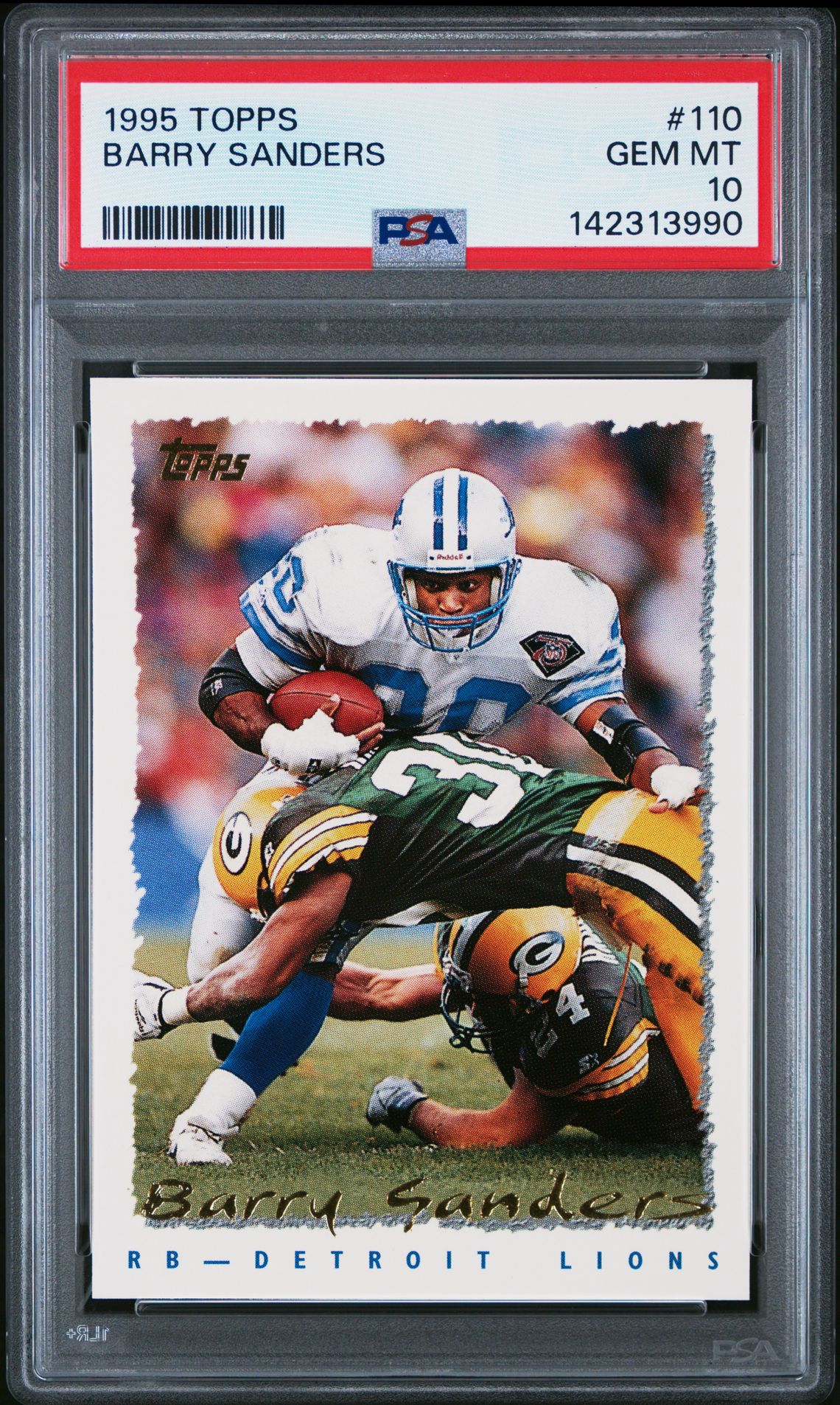 1995 Topps TOPPS #110 Barry Sanders front