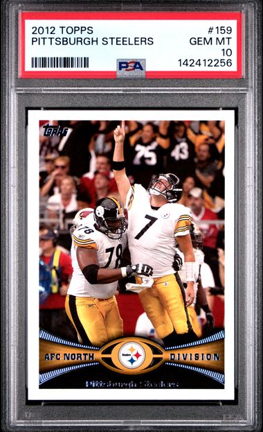 2012 Topps #159 Ben Roethlisberger front
