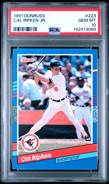 1991 Panini DONRUSS #223 Cal Ripken Jr. front