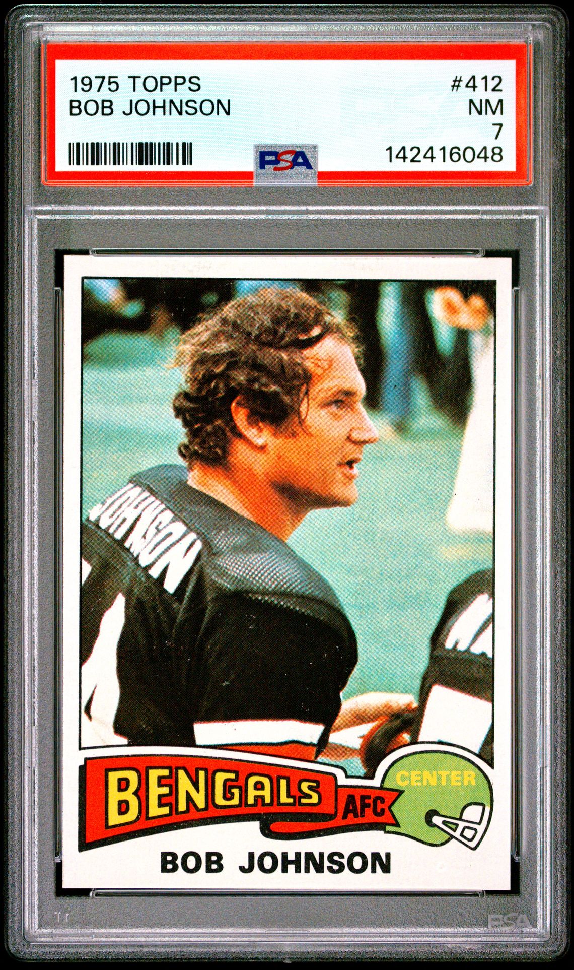 1975 Topps TOPPS #412 Bob Johnson front