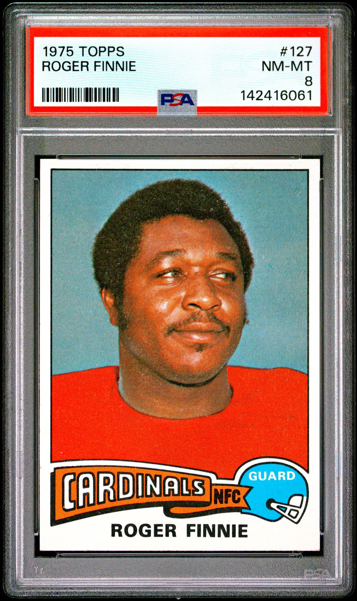 1975 Topps TOPPS #127 Roger Finnie front