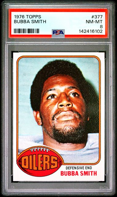 1976 Topps #377 Bubba Smith front