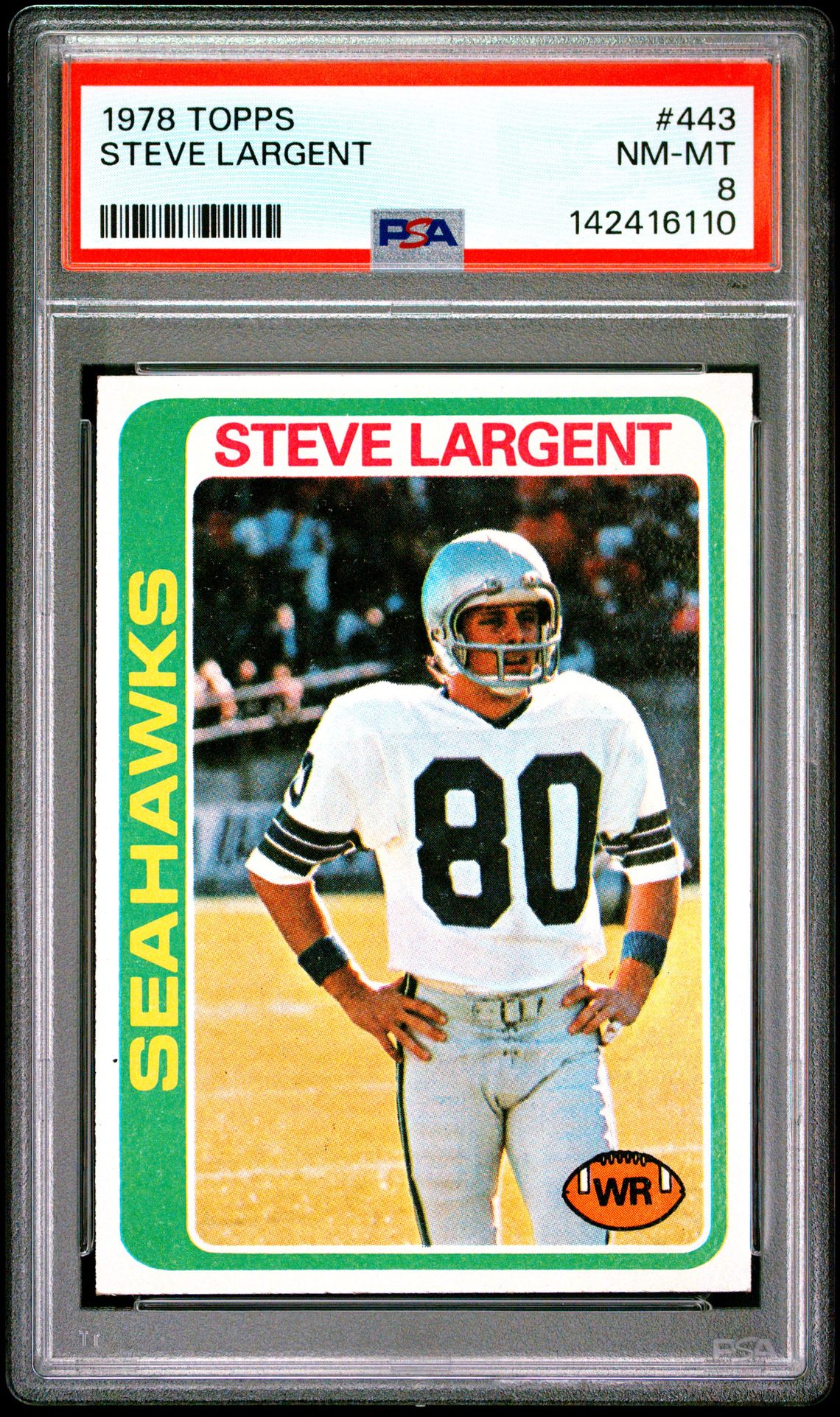 1978 Topps TOPPS #443 Steve Largent front