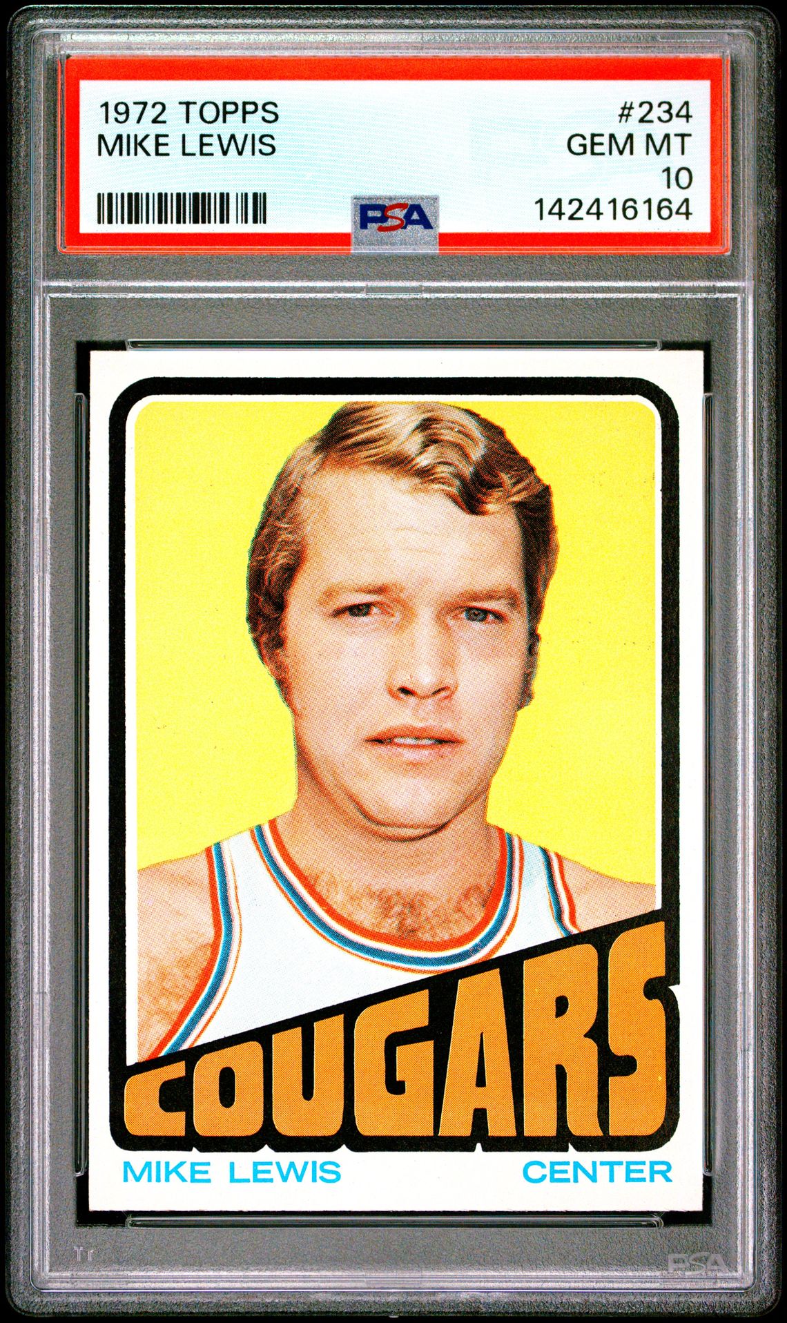1972 Topps TOPPS #234 Mike Lewis front