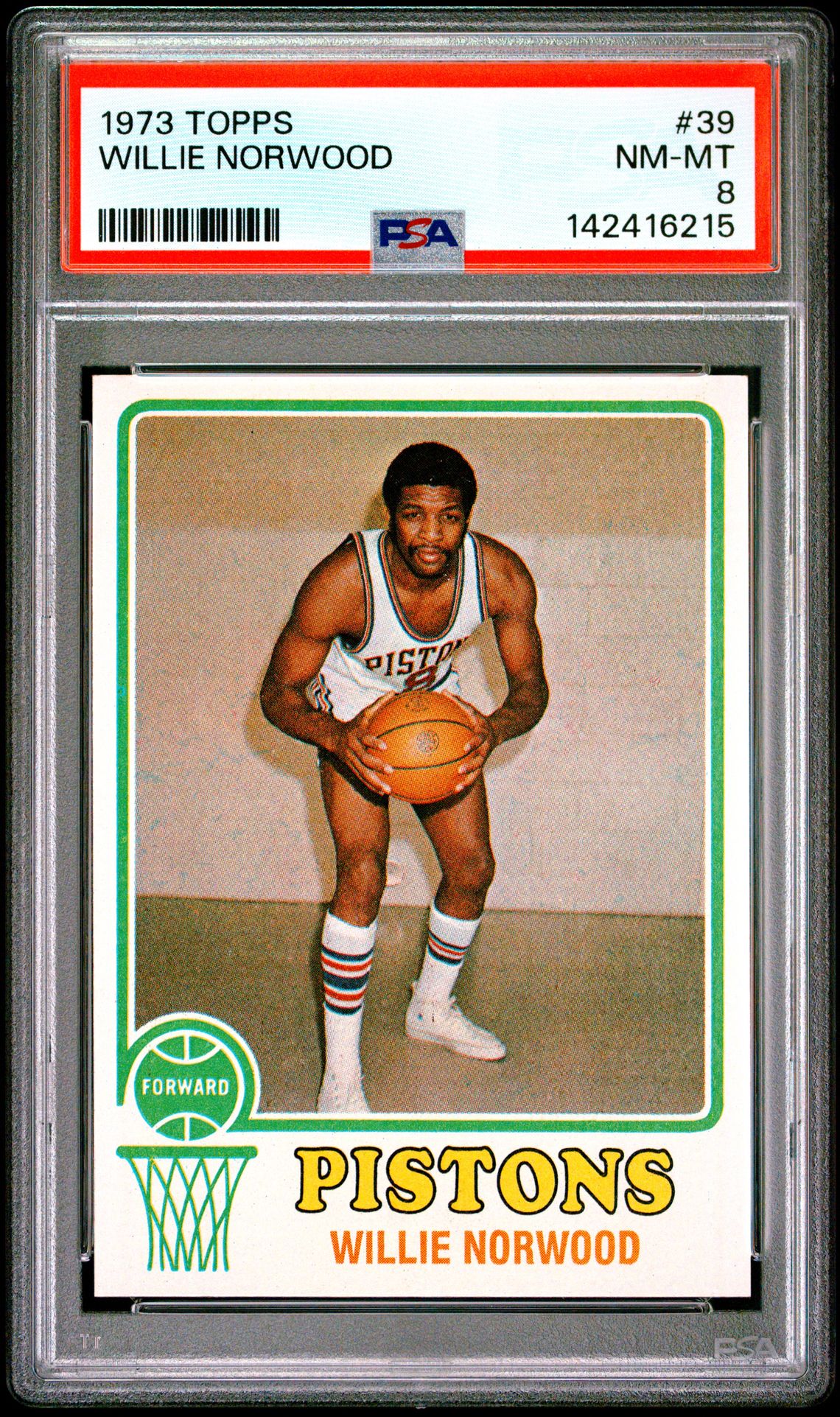 1973 Topps TOPPS #39 Willie Norwood front