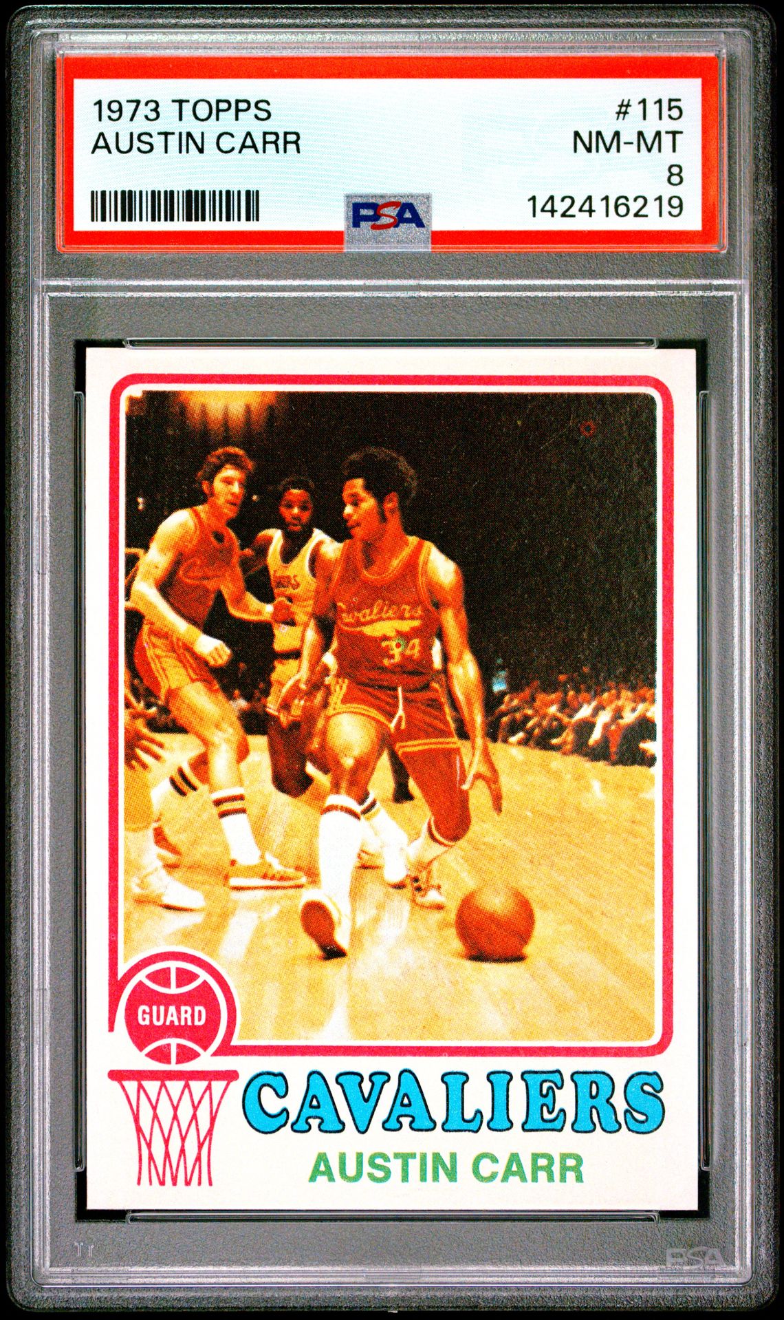 1973 Topps TOPPS #115 Austin Carr front
