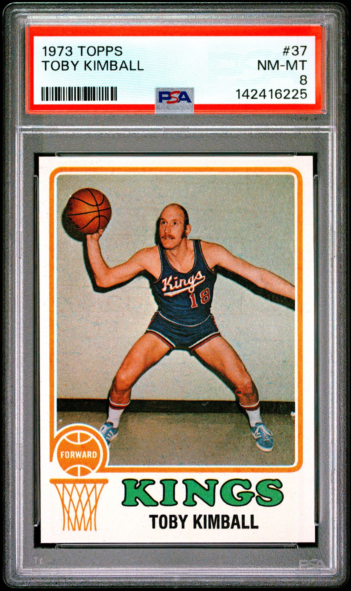 1973 Topps TOPPS #37 Toby Kimball front