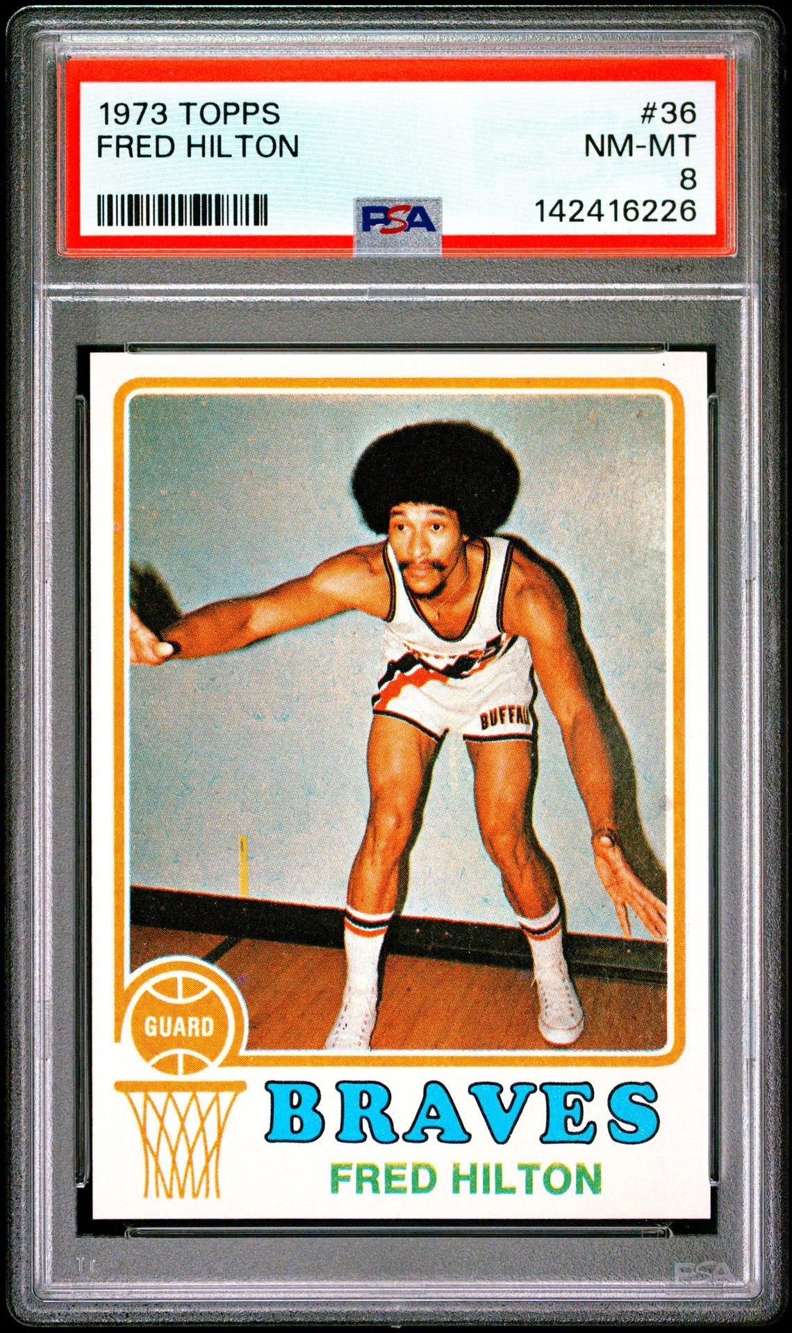 1973 Topps TOPPS #36 Fred Hilton front