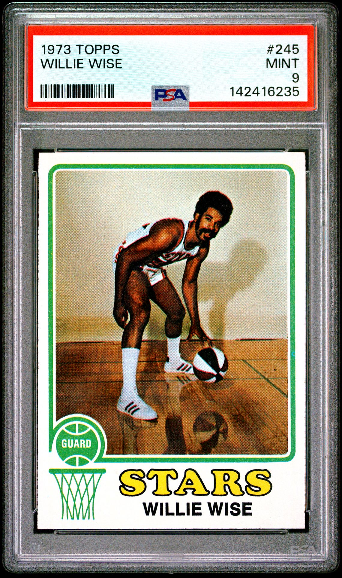 1973 Topps TOPPS #245 Willie Wise front