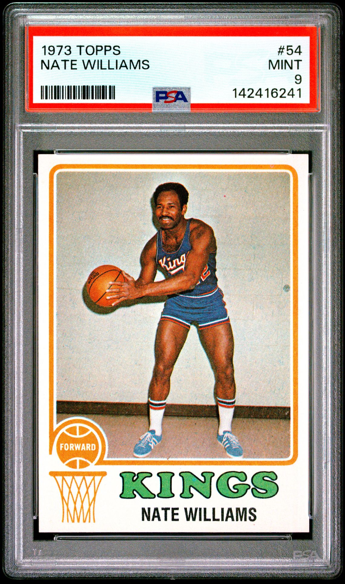 1973 Topps TOPPS #54 Nate Williams front