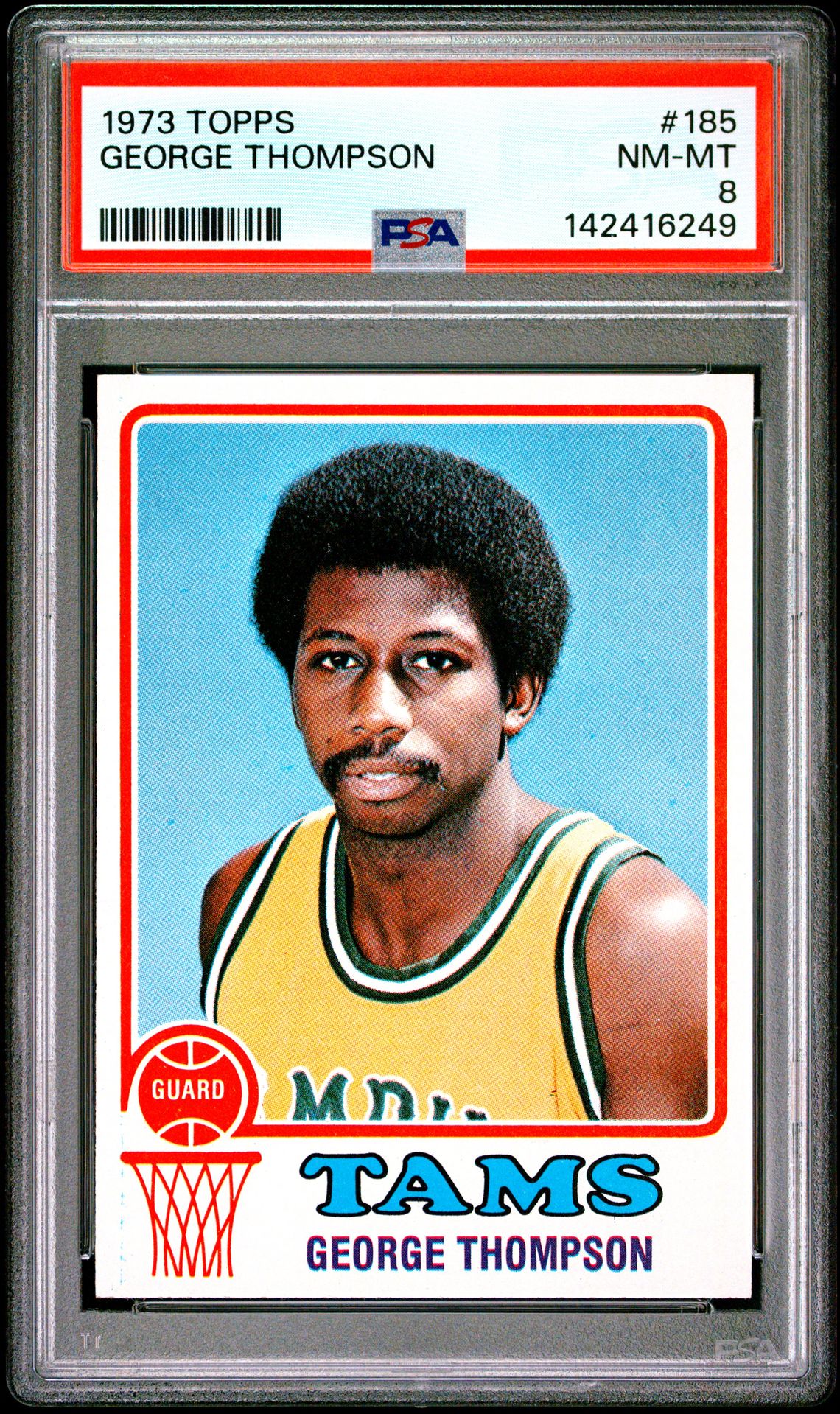 1973 Topps TOPPS #185 George Thompson front