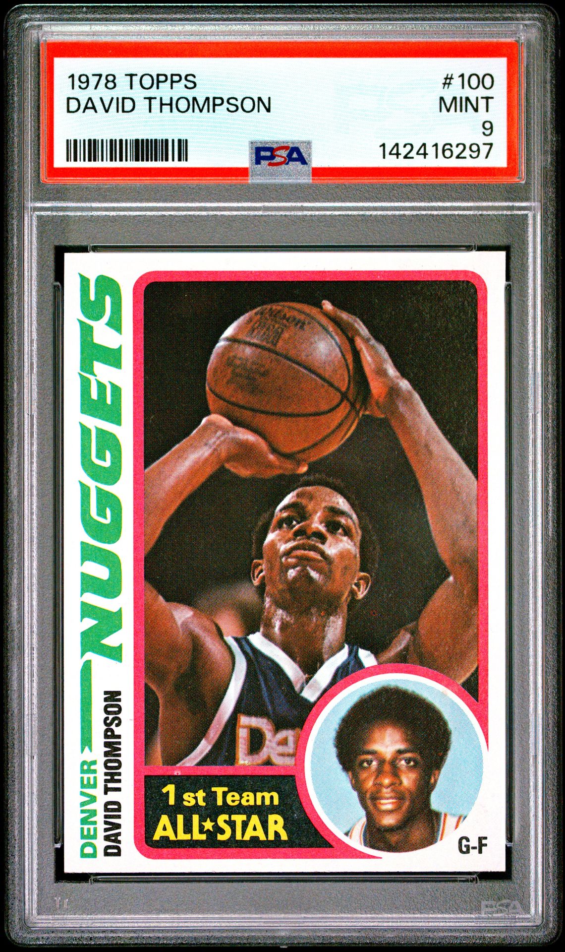 1978 Topps TOPPS #100 David Thompson front