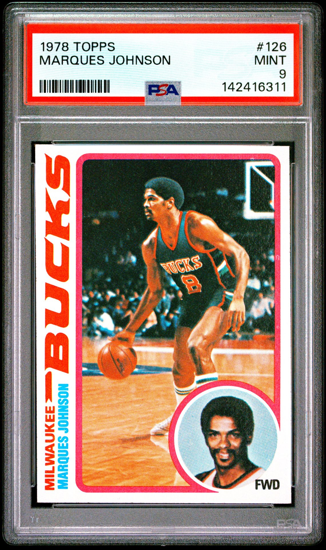 1978 Topps TOPPS #126 Marques Johnson front