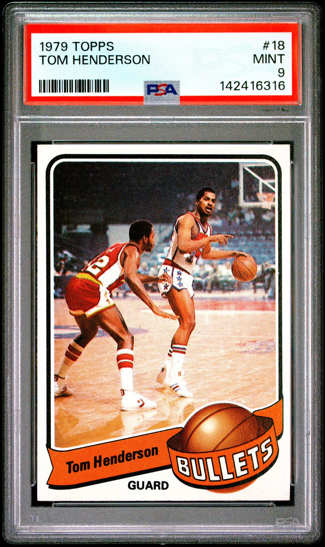 1979 Topps TOPPS #18 Tom Henderson front