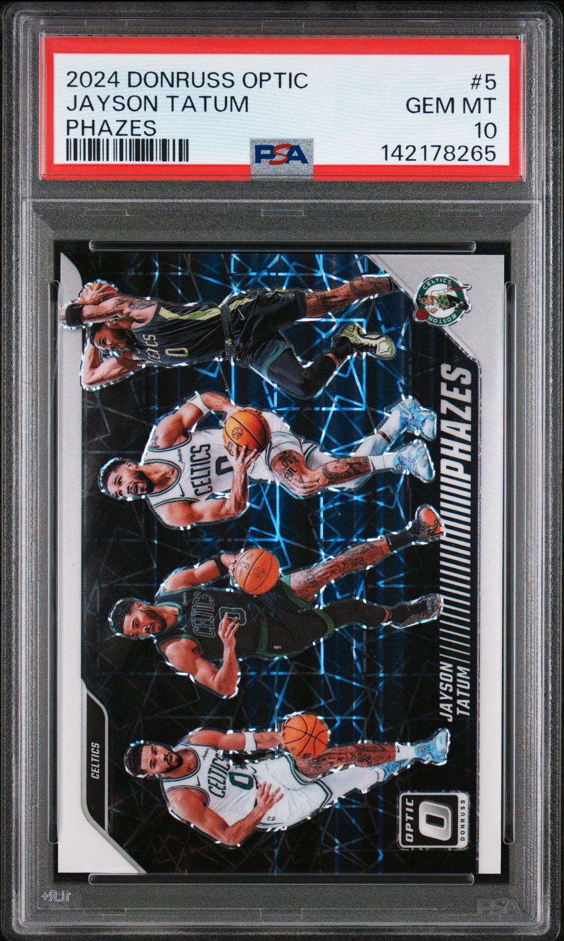 2024 Panini PANINI DONRUSS OPTIC PHAZES #5 Jayson Tatum front