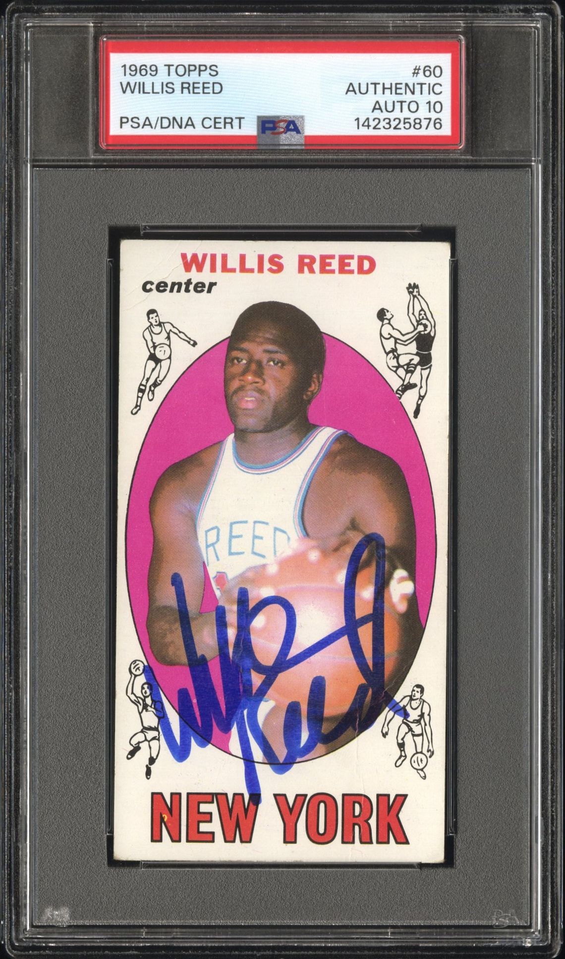 1969 Topps TOPPS #60 Willis Reed front