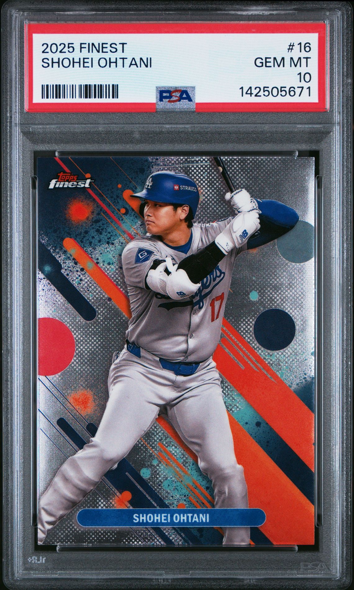 2025 Topps TOPPS FINEST #16 Shohei Ohtani front