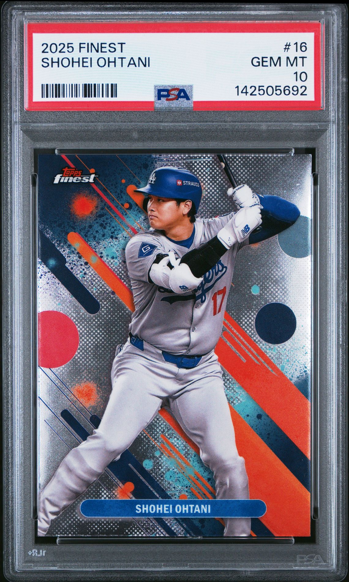 2025 Topps TOPPS FINEST #16 Shohei Ohtani front
