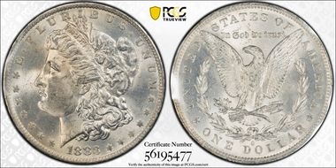1883-O $1 GSA Hoard MS64