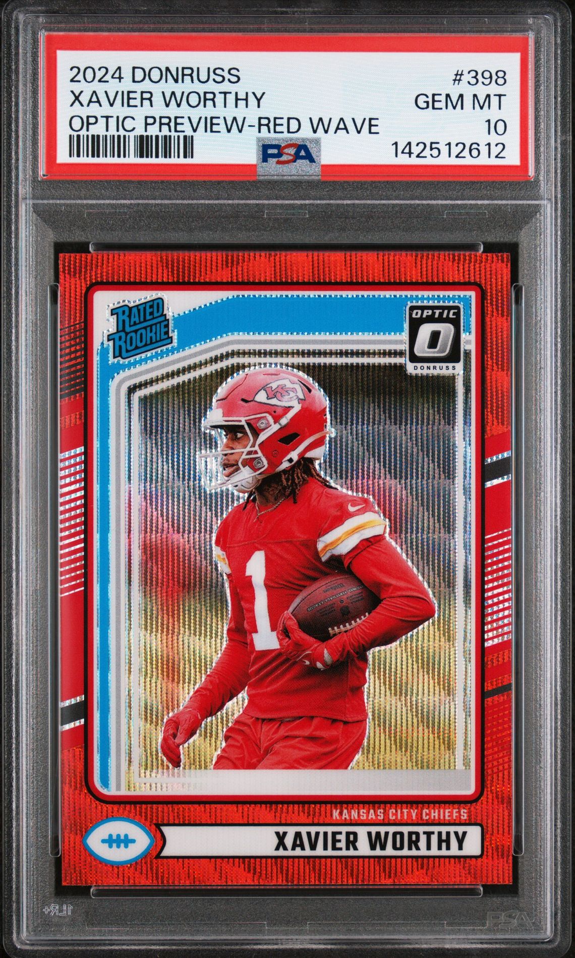 2024 Panini Panini Donruss #398 Xavier Worthy front