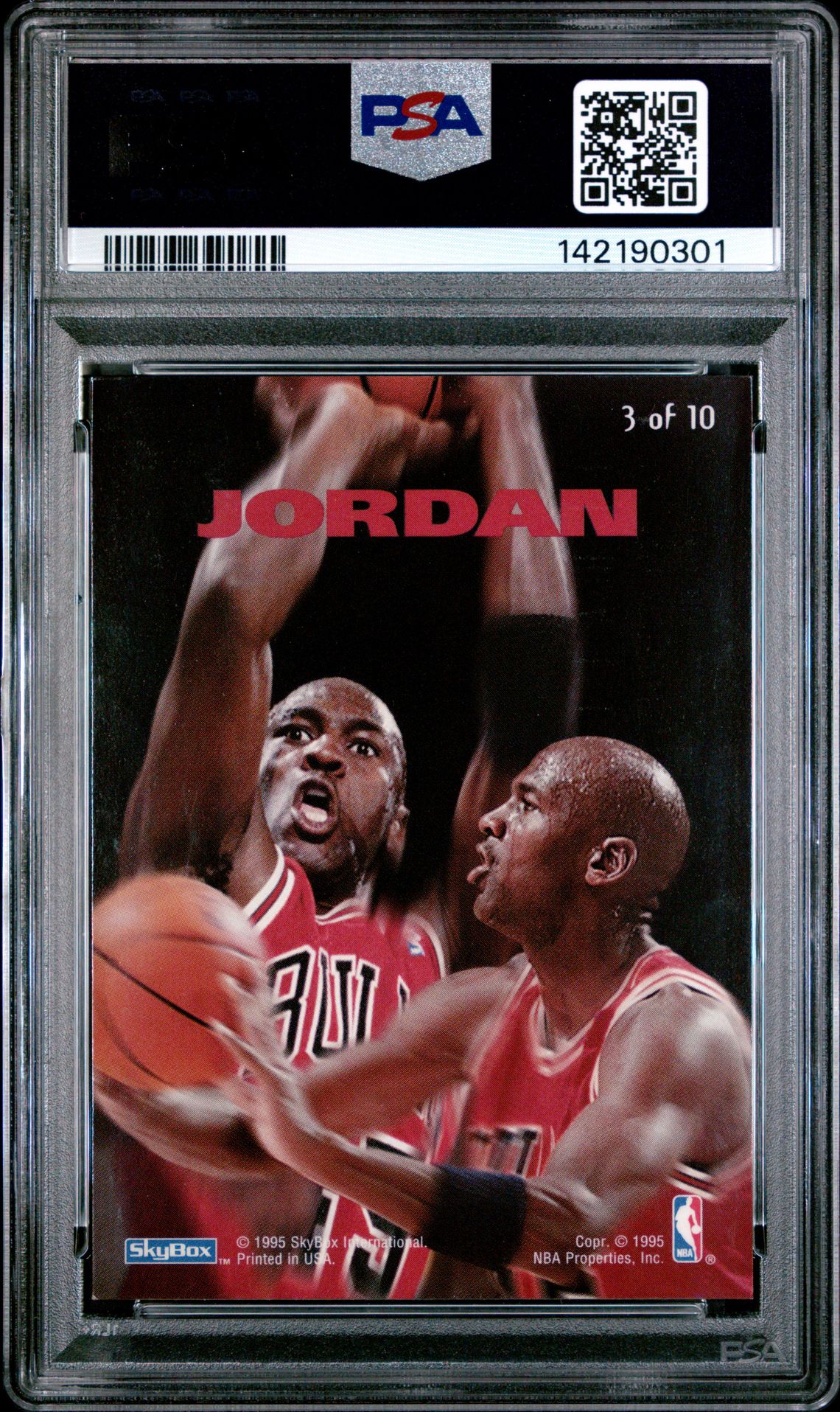 1994 E-Motion N-Tense Michael Jordan #3 Nm-Mt 8 back