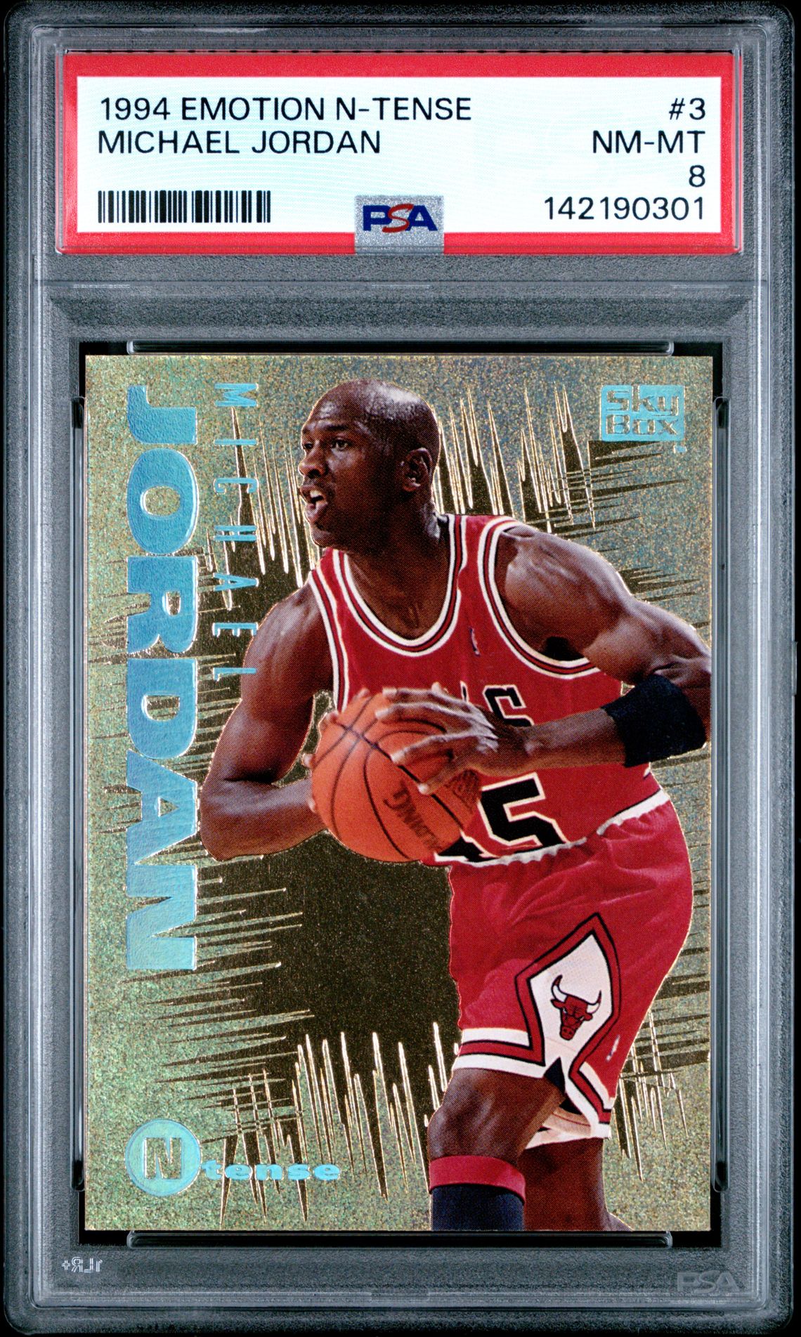1994 E-Motion N-Tense Michael Jordan #3 Nm-Mt 8 front