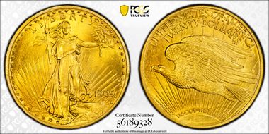 1909 $20 MS64