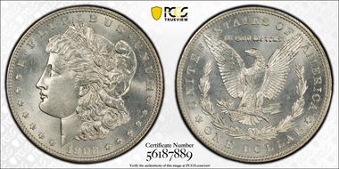1902 $1 MS66