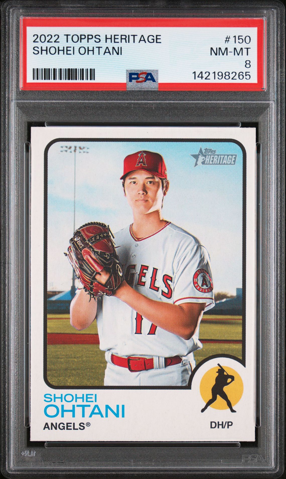 2022 Topps TOPPS HERITAGE IMAGE VARIATION #150 Shohei Ohtani front