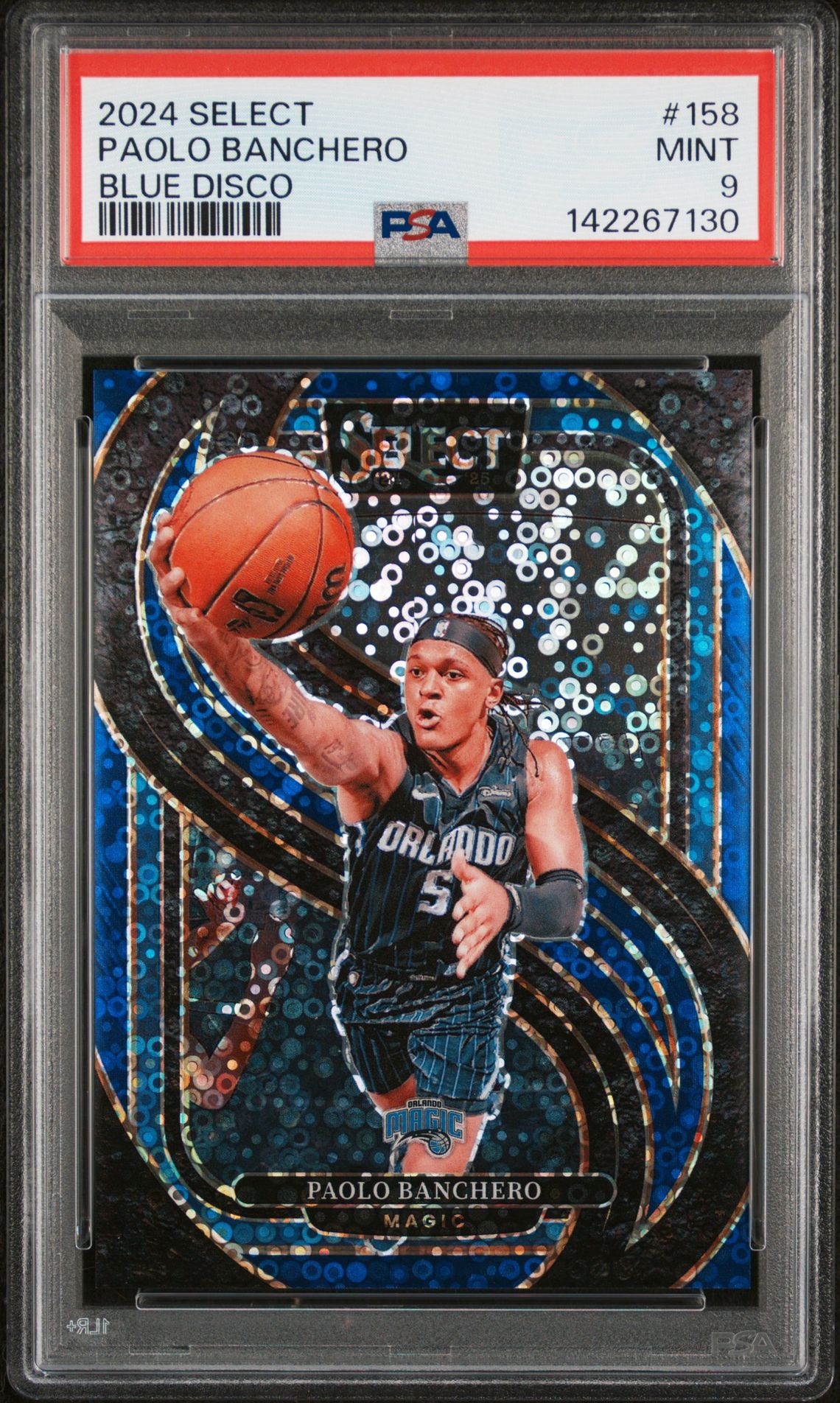2024 Panini PANINI SELECT BLUE DISCO #158 Paolo Banchero front