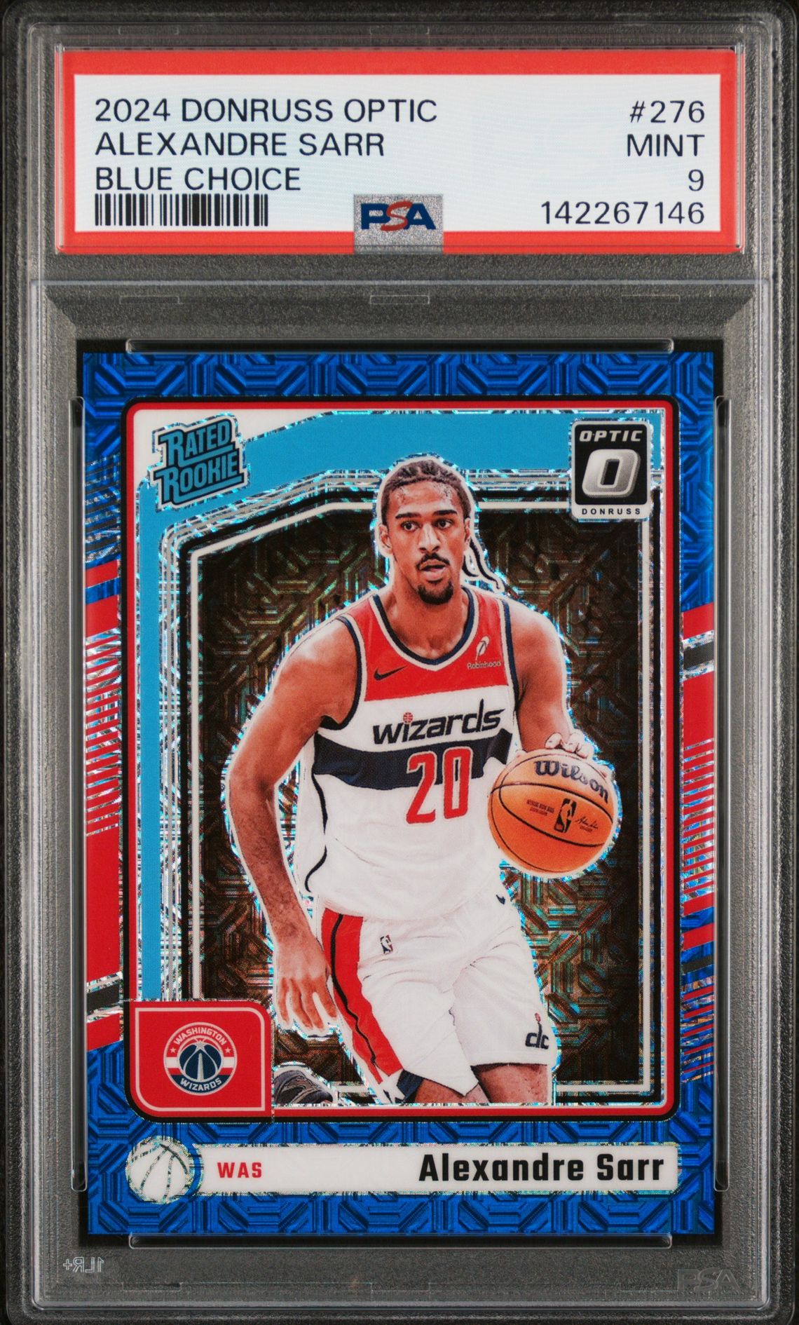 2024 Panini PANINI DONRUSS OPTIC HOLO #276 Alexandre Sarr front