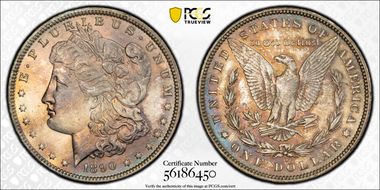 1890-O $1 MS65